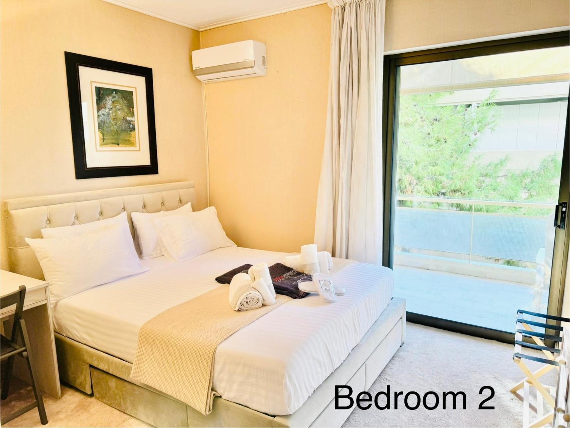 Villasonboard 2 Bed Condo Beach Seaview Greek Riviera Vouliagmeni Athene Buitenkant foto